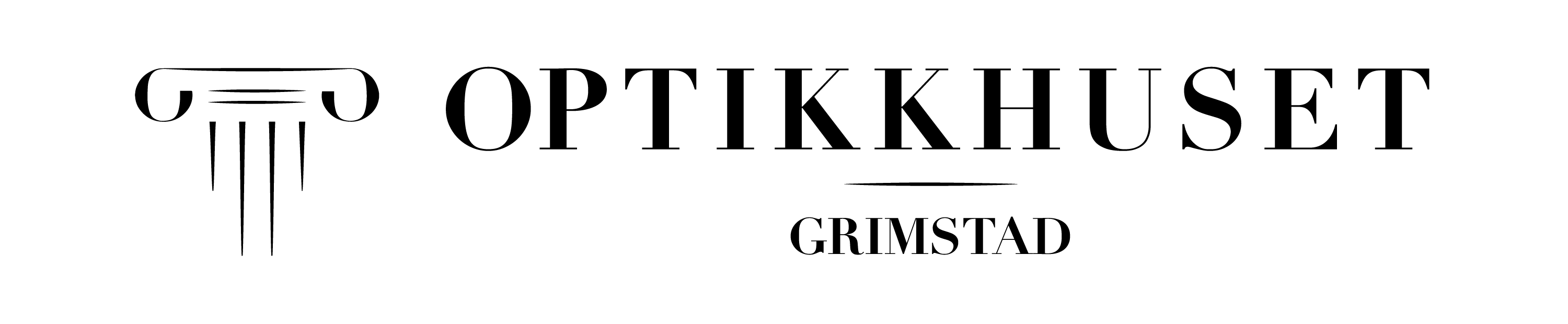Optikkhuset Logo Liggende